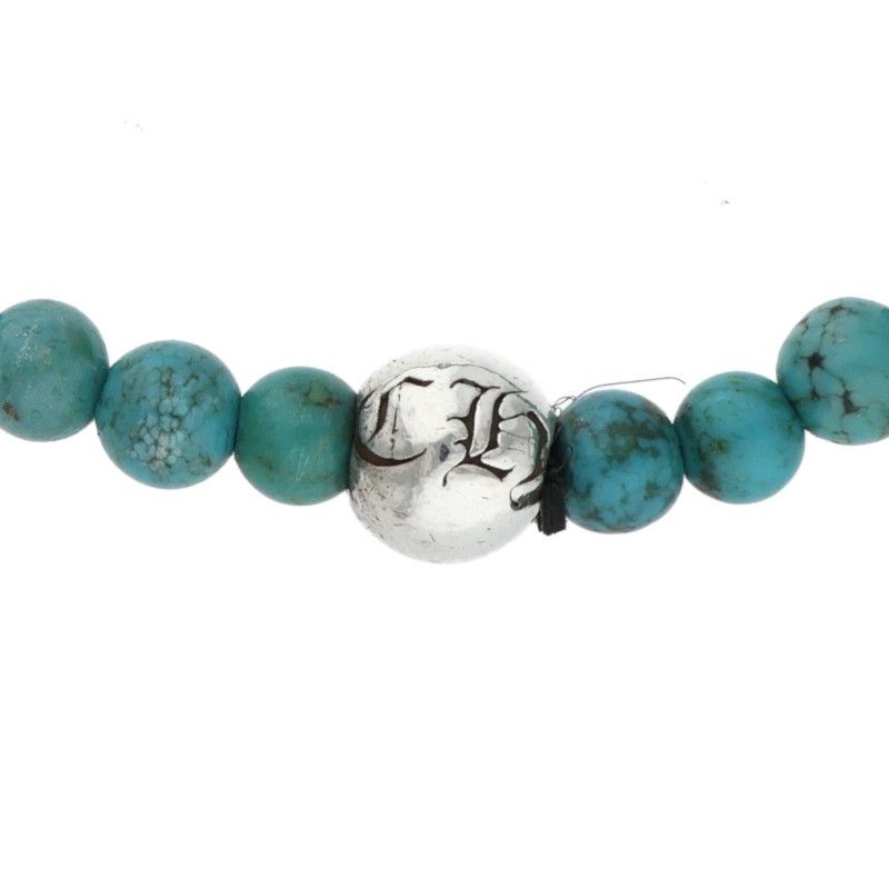 mmターコイズビーズブレスレット