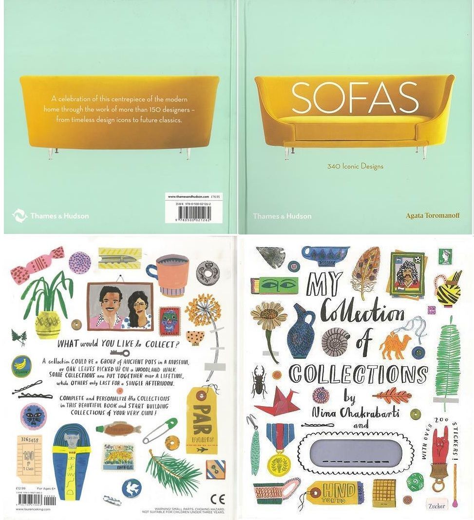 親子で一緒に読んで始める英語でコレクション『SOFAS』『My Collction of COLLECTIONS』