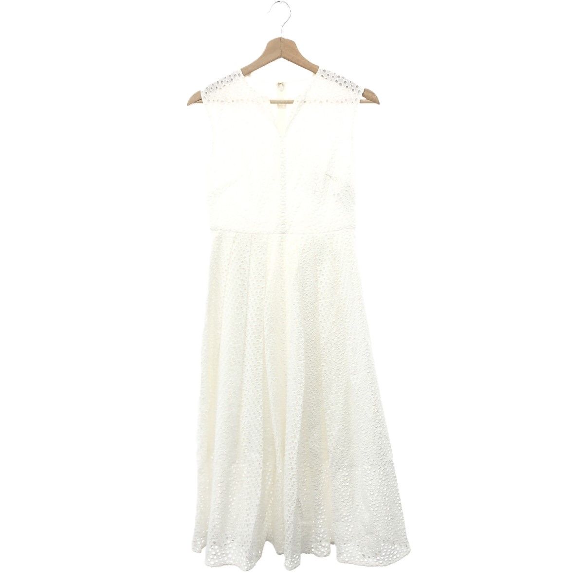 ANAYI アナイ ノースリーブワンピース 102217-14-230 ホワイト