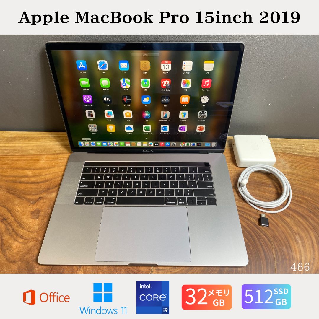 新品バッテリー/美品］Apple MacBook Pro 15inch 2019/Core i9