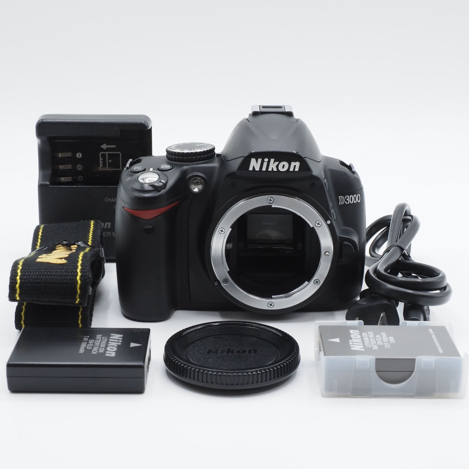 ☆ショット数14,611回の極上品☆ Nikon ニコン デジタル一眼レフカメラ D3000 ボディ #1602 Integral Camera  メルカリ