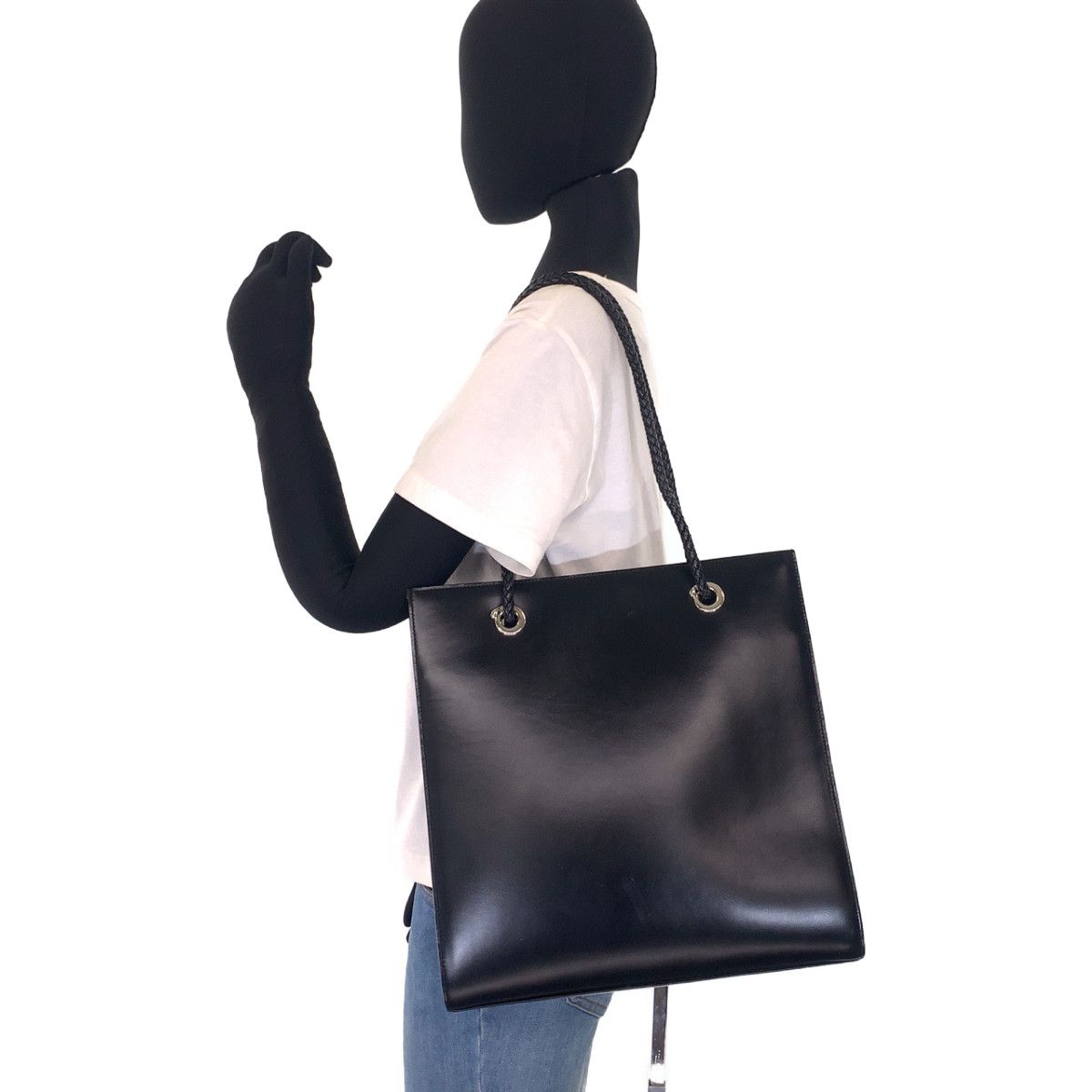 【Cartier】ハンドバッグ　パンテール　パンサー　ブラック　ゴールド金具. Cartier】ハンドバッグ パンテール パンサー ブラック ゴールド