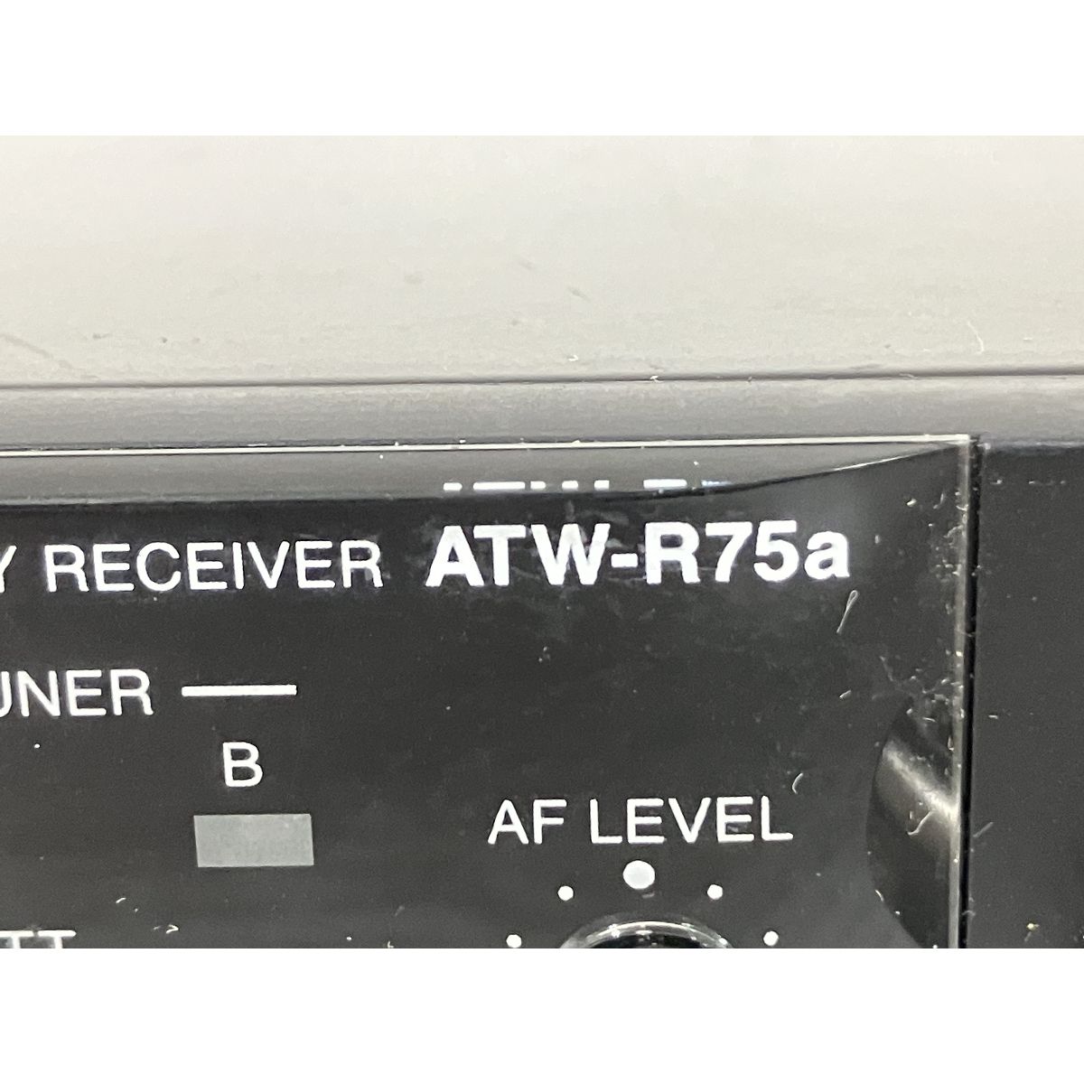 audio-technica ATW-R75a ワイヤレスマイク 送信機 受信機 充電