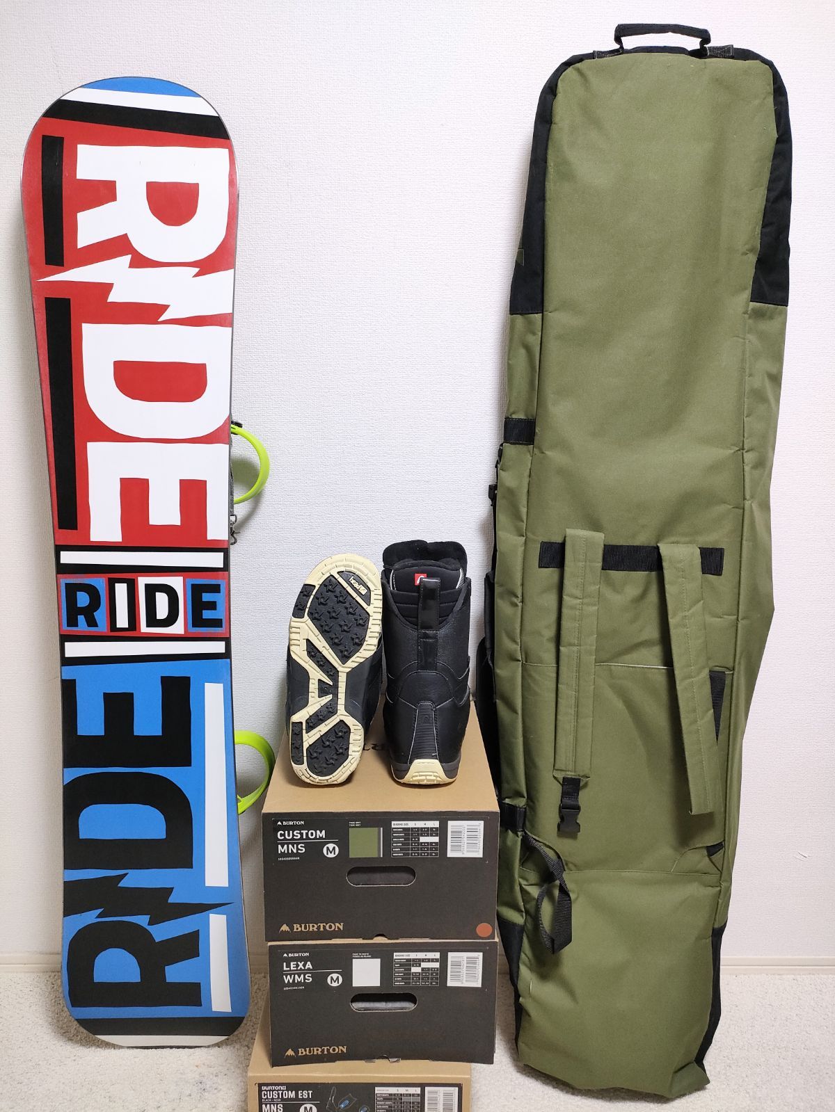 RIDE head ワックス塗って発送もできます！定価総額10.8万！ - OUTDOOR