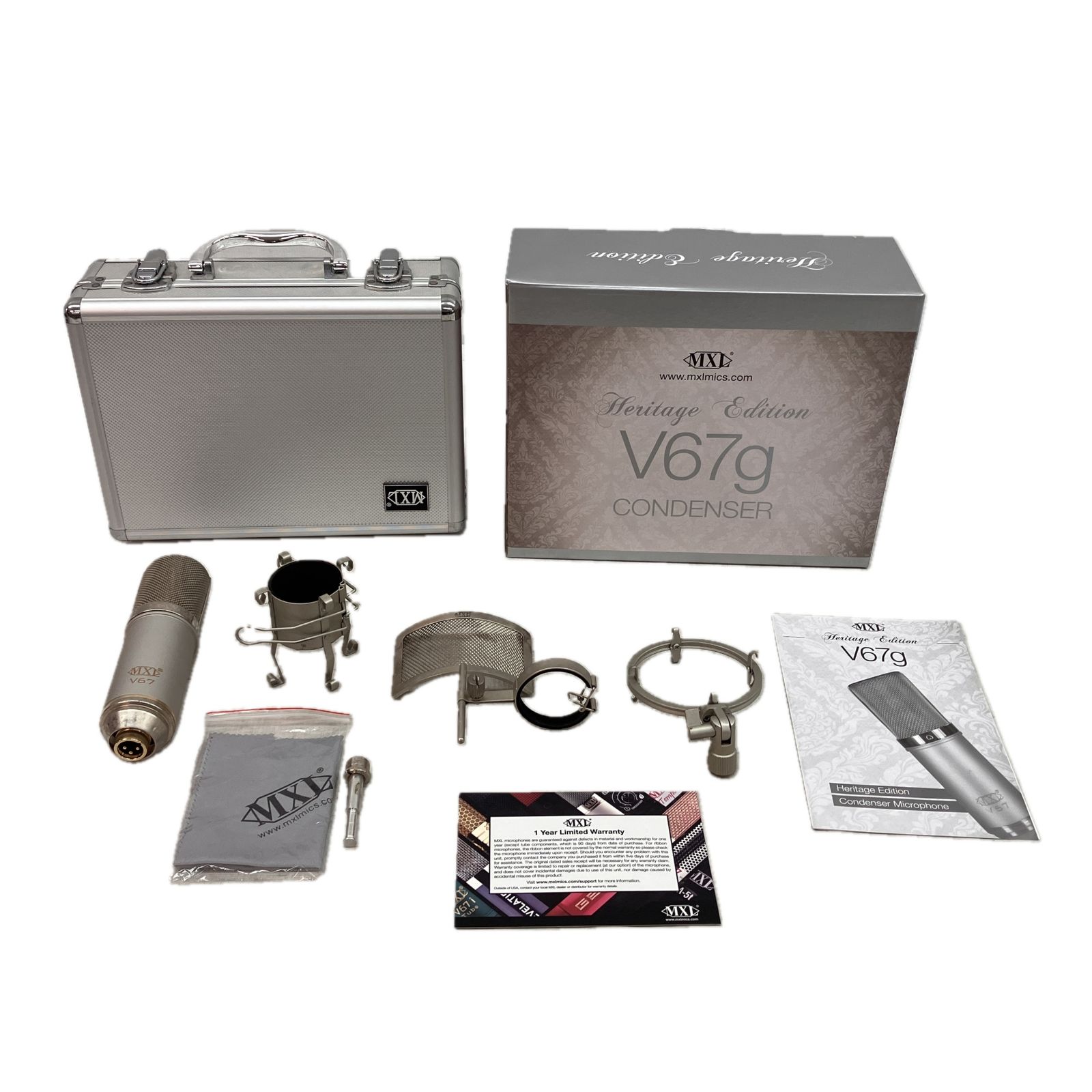 MXL V67G-HE コンデンサーマイク オーディオ 音響機材 レコーディング C10556829