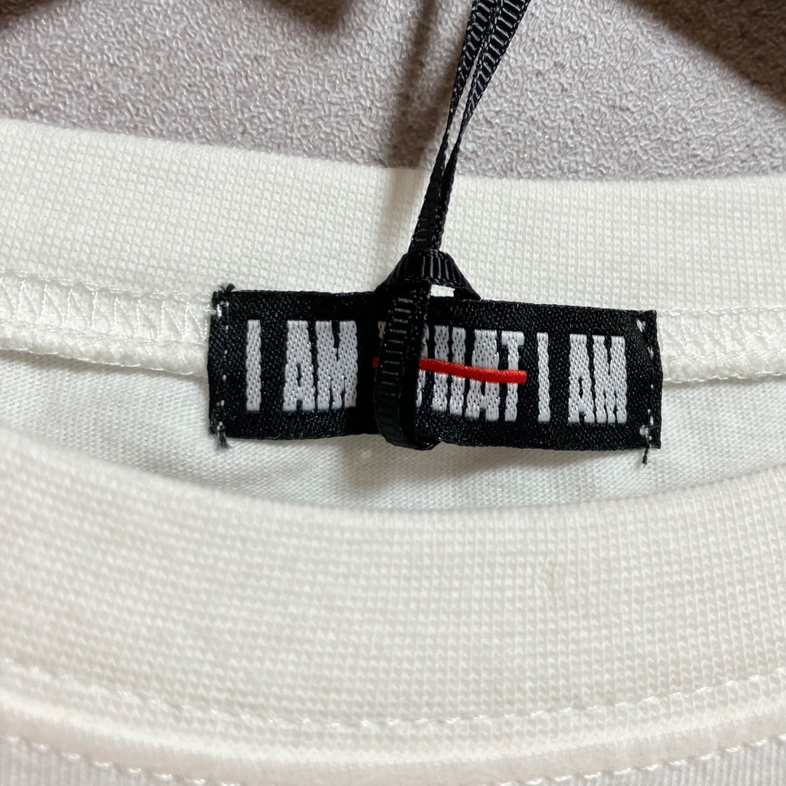 タグ付き I AM WHAT I AM 與真司郎 AAA ロゴ ロングスリーブ Tシャツ ロンT 長袖 トップス メンズ フリーサイズ ホワイト 白  SG166-7 - メルカリ