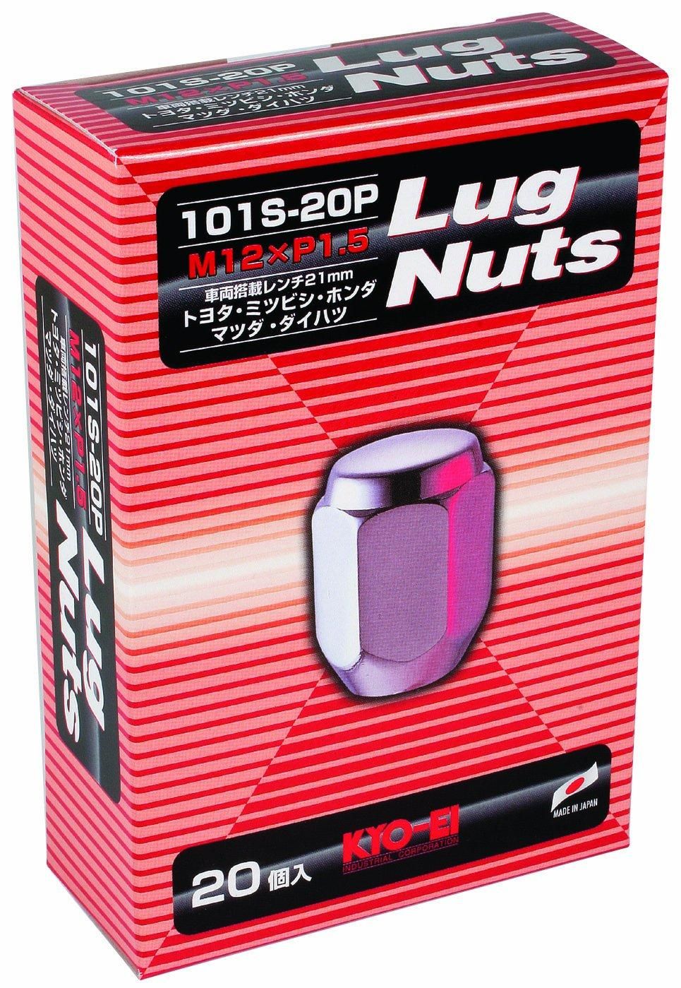 【新品・4営業日で発送】KYO-EI 101S20P Lug Nutsシリーズ LugNut 20PCS 101S-20P