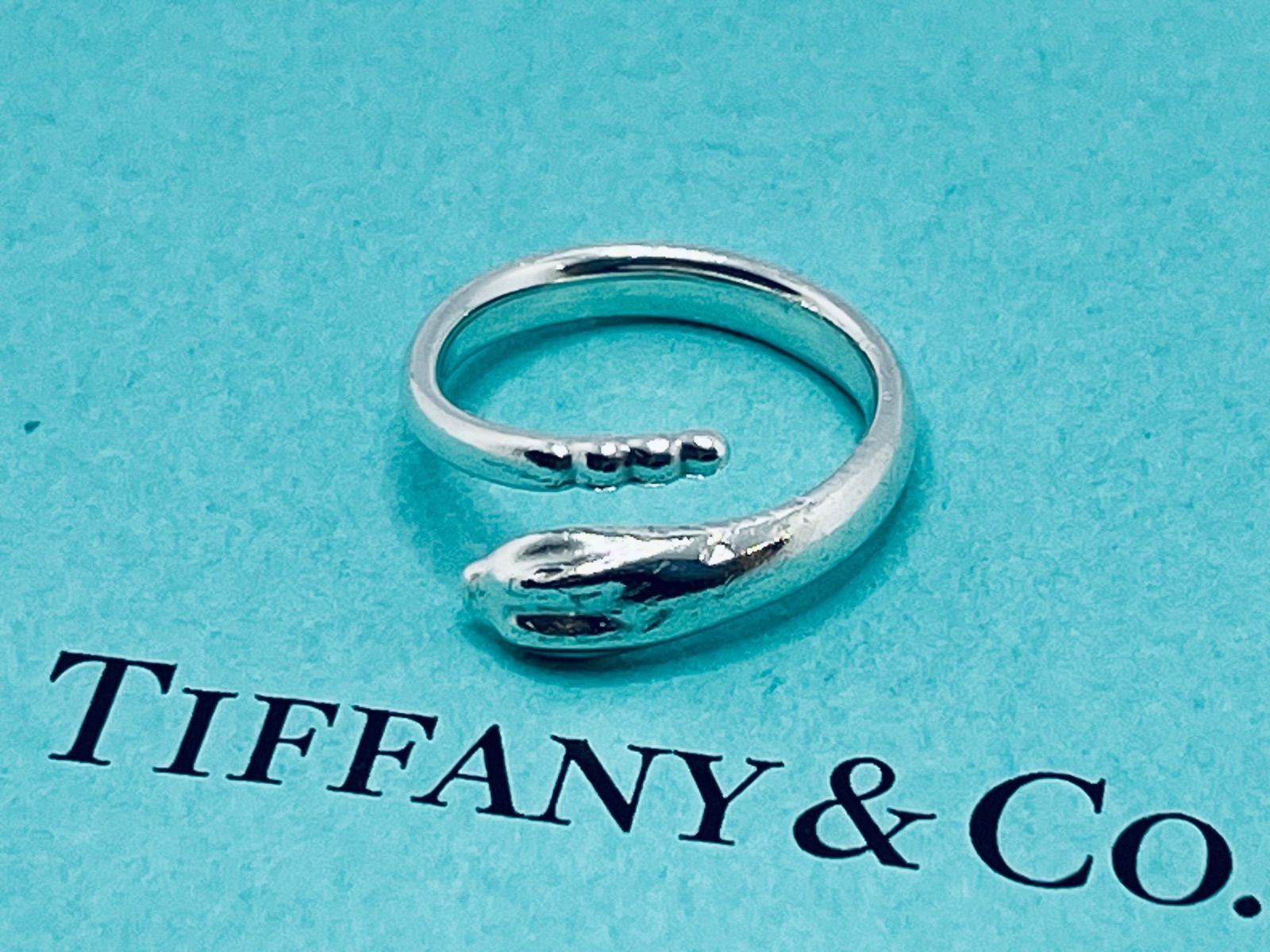 a044 送料無料 Tiffany&Co. 希少 ティファニー スネーク 蛇