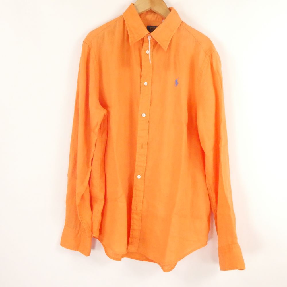 美品 Polo Ralph Lauren ポロラルフローレン RELAXED FIT リネン