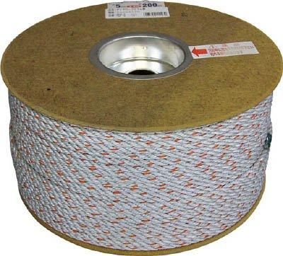 2営業日で発送 ユタカメイク ユタカ ダイヤロープドラム巻 5φ×200m code 7541252