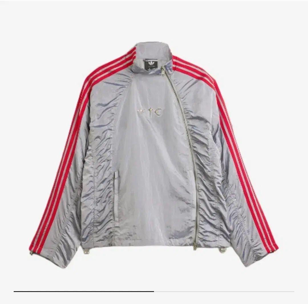 アディダス x サグクラブ ウーブン トラックジャージ ライト オニキス シルバー メタリック