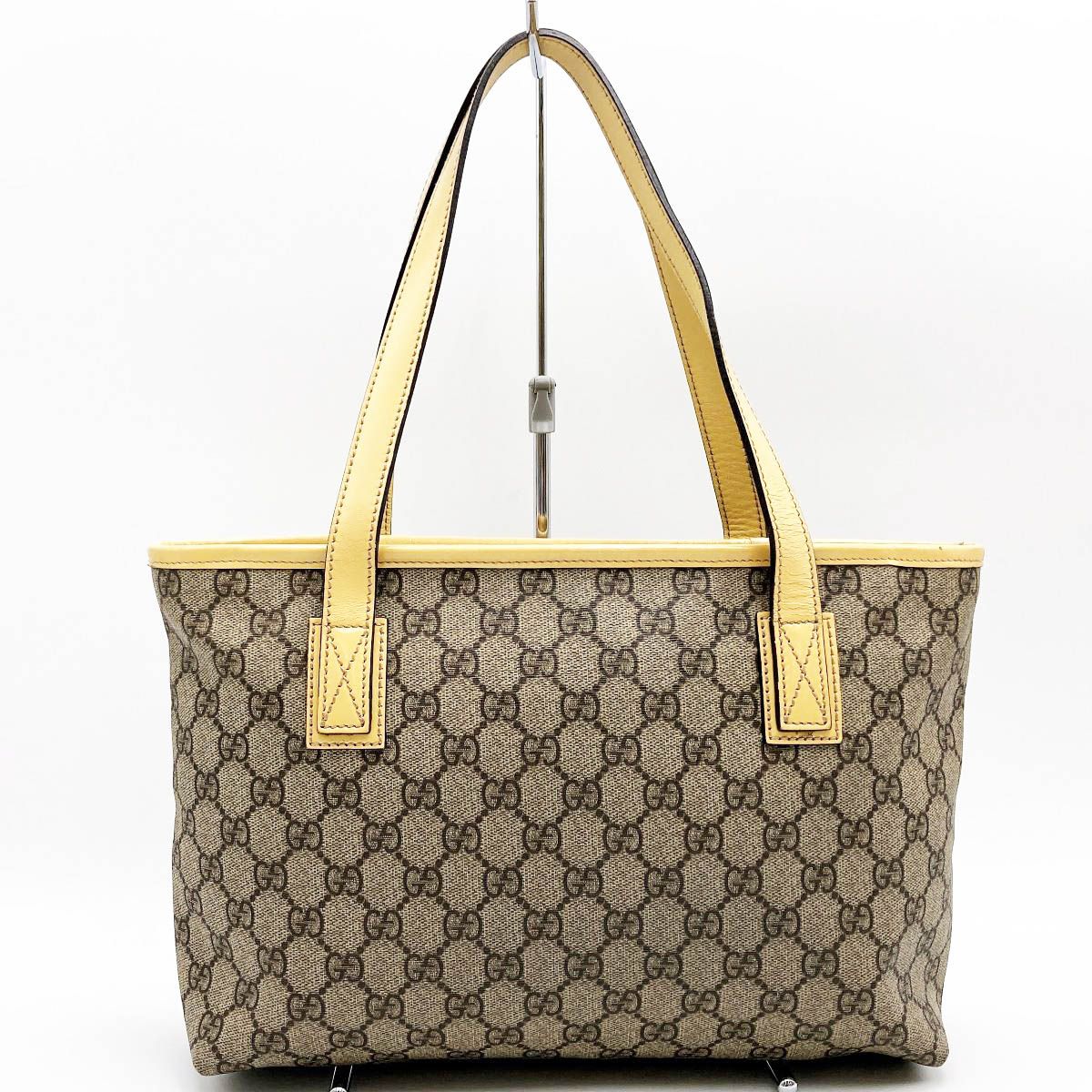 美品 GUCCI グッチ GG柄 トートバッグ ショルダーバッグ