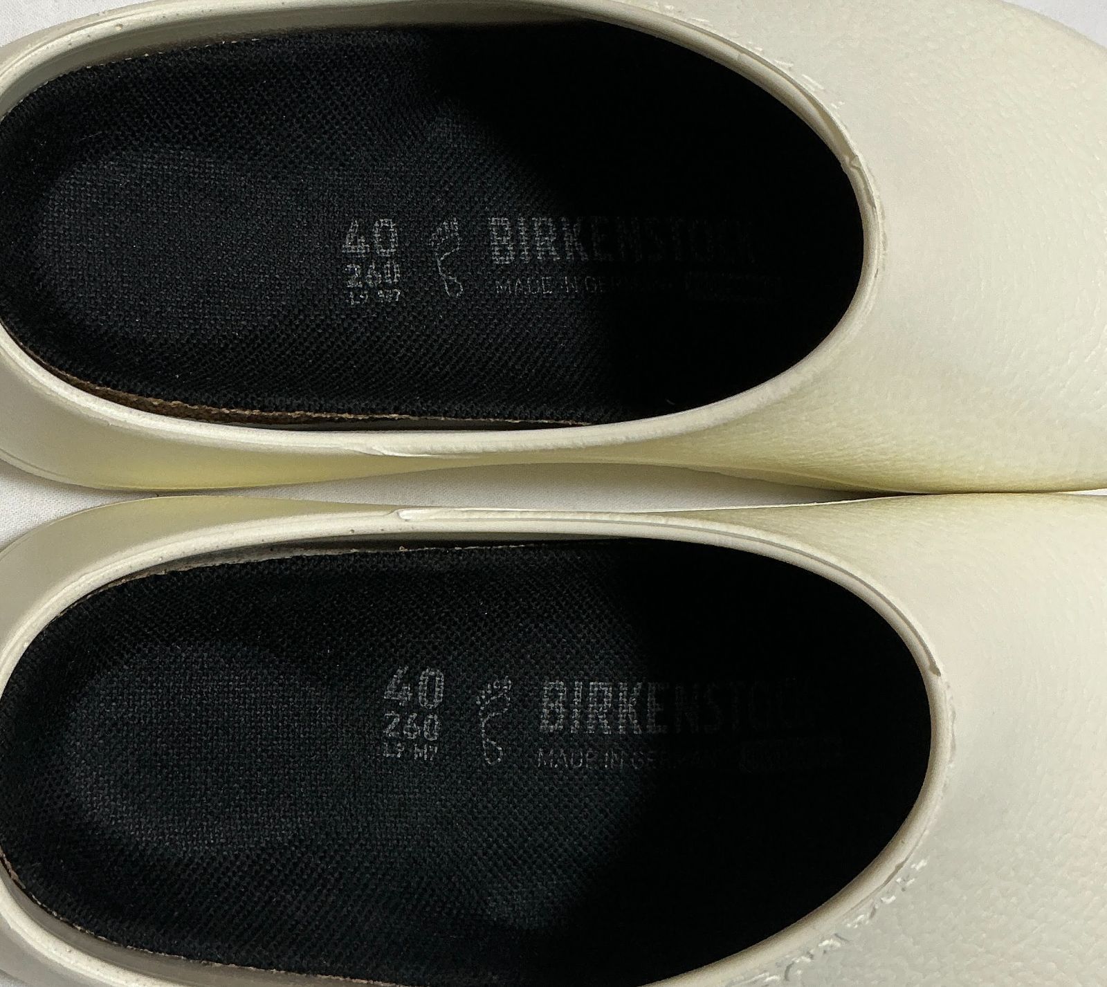 Birkenstockビルケンシュトック サボサンダル 40 (26cm) BIRKENSTOCK ビルケンシュトック スーパービルキー ホワイト 白