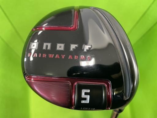 中古】 グローブライド ONOFF ARMS(2022) AKA 5W フェアウェイウッド