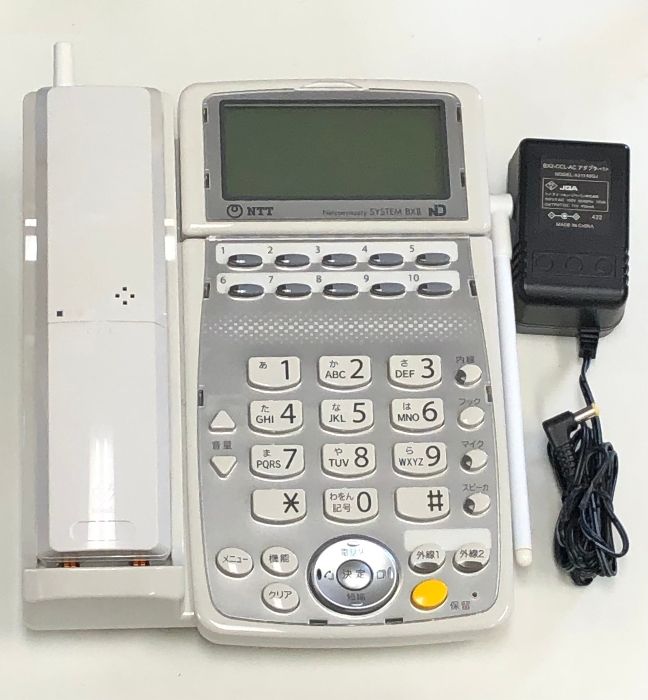 人気の激安 販壳 □ NTT αZX スター用カールコードレス (3)□ NTT ZX