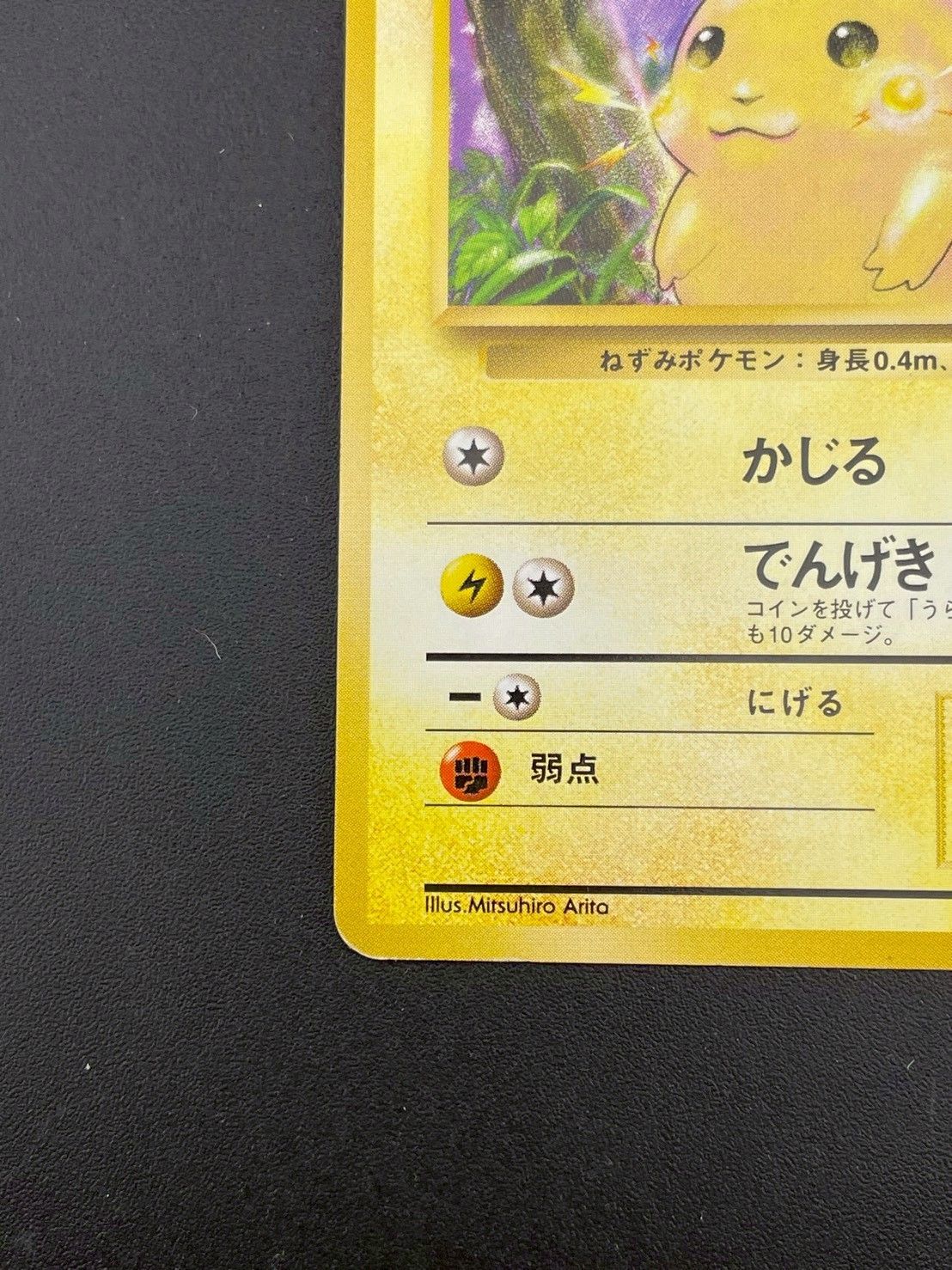 中古品】 旧裏 ピカチュウ LV.12 HP40 No.025○ PMCGシリーズ 拡張