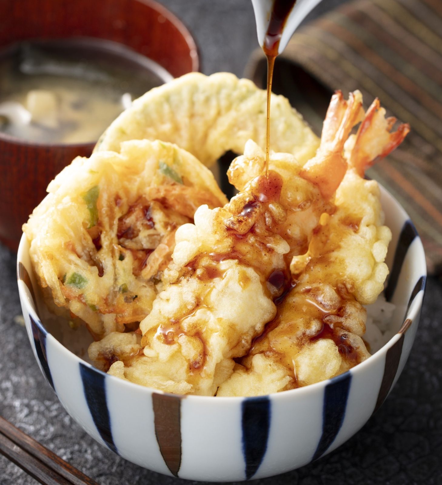 レンジで簡単調理 海老天丼の具 8食セット 冷凍