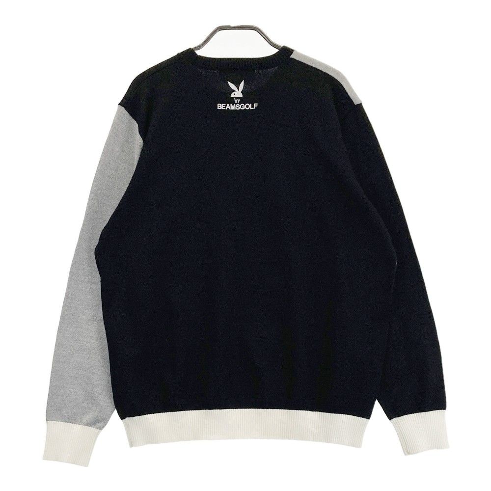 サイズ：L BEAMS GOLF ビームスゴルフ ×PLAYBOY ニットセーター