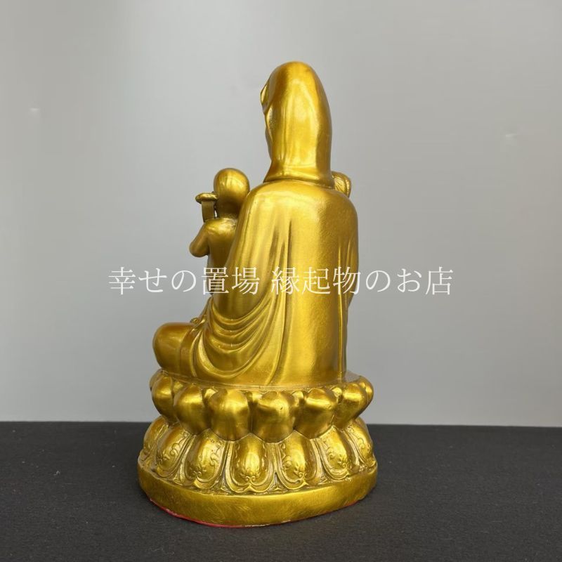 魚藍観音　菩薩　銅　仏像　彫刻　置物　風水　金運　骨董　インテリア　アンティーク 楽天市場】魚藍観音の通販