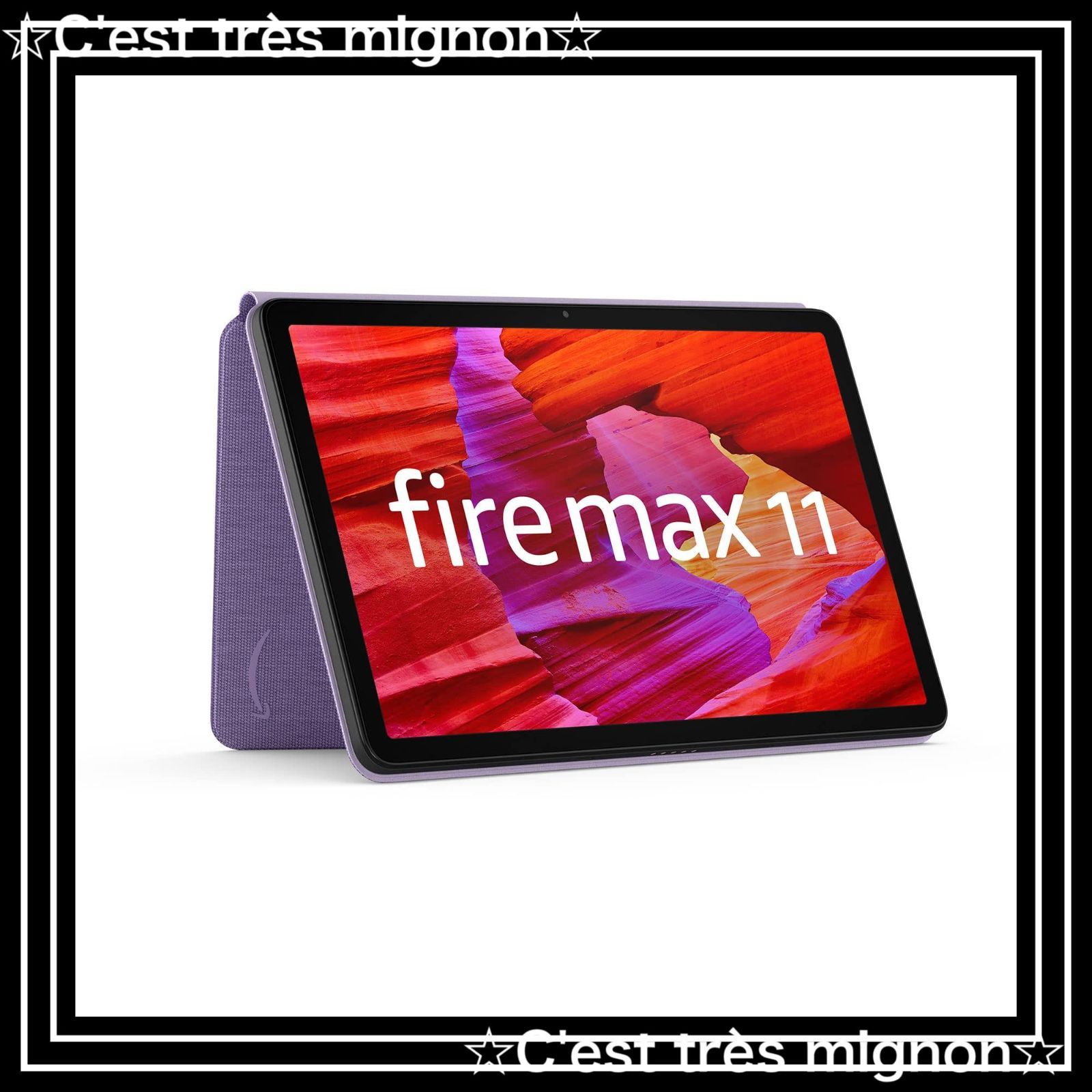 Max 11用 純正 スリムカバー Fire アメジスト