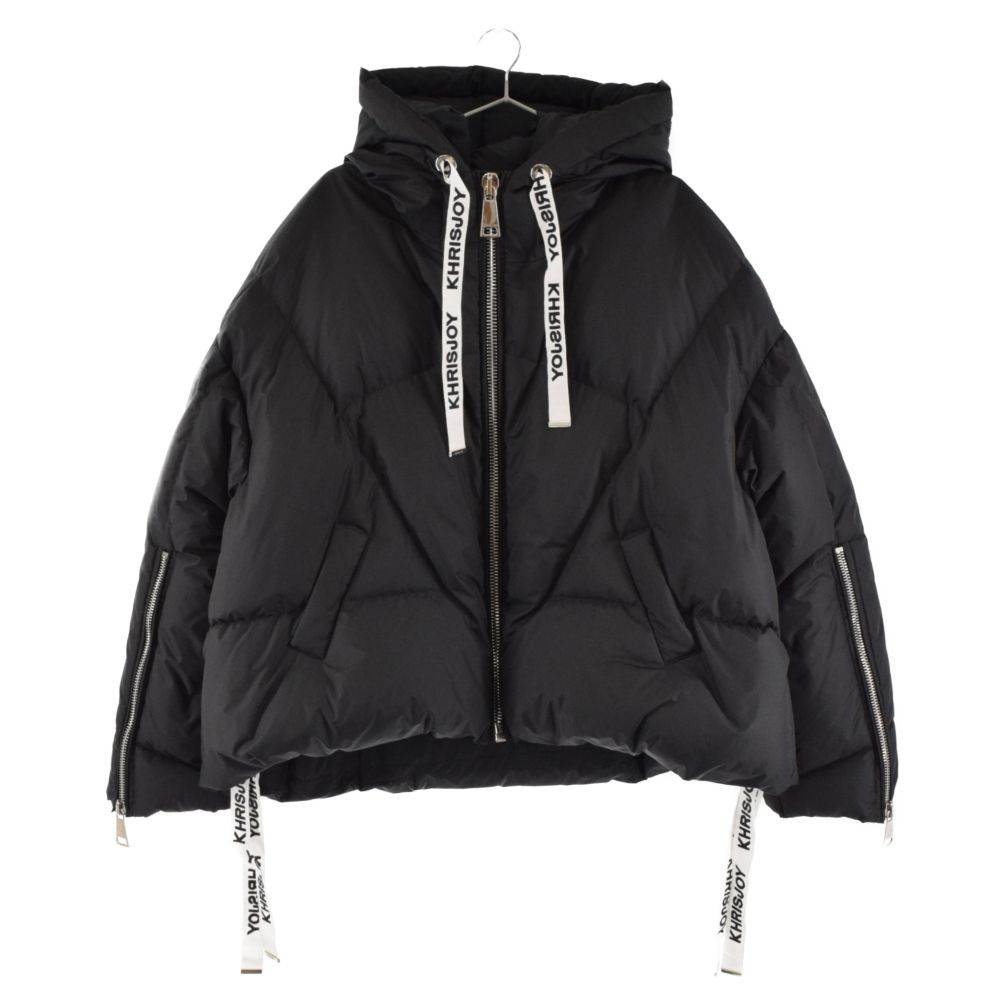 KHRISJOY (クリスジョイ) Logo Tape Zip Down Jacket ロゴテープジップ