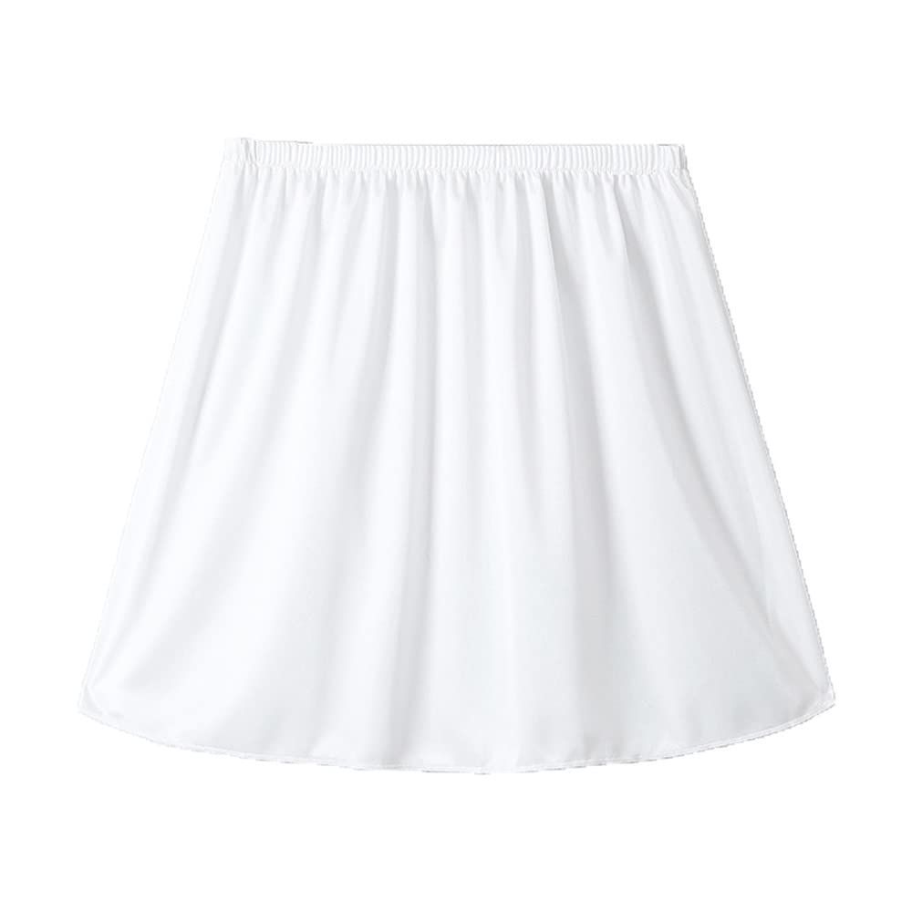 ペチコート ロング 透けない 涼しい スカート UVカット ベージュ