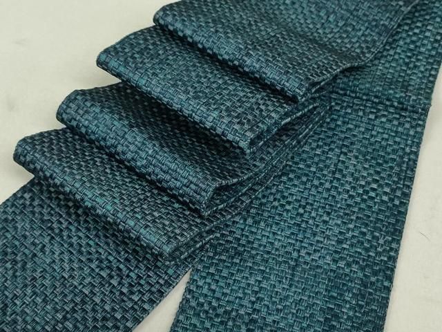 平和屋着物●本場筑前博多織　男性　角帯　霞文　正絹　逸品　DAAT7717ob 平和屋着物○本場筑前博多織 男性 角帯 霞文 正絹 逸品 DAAT7717ob