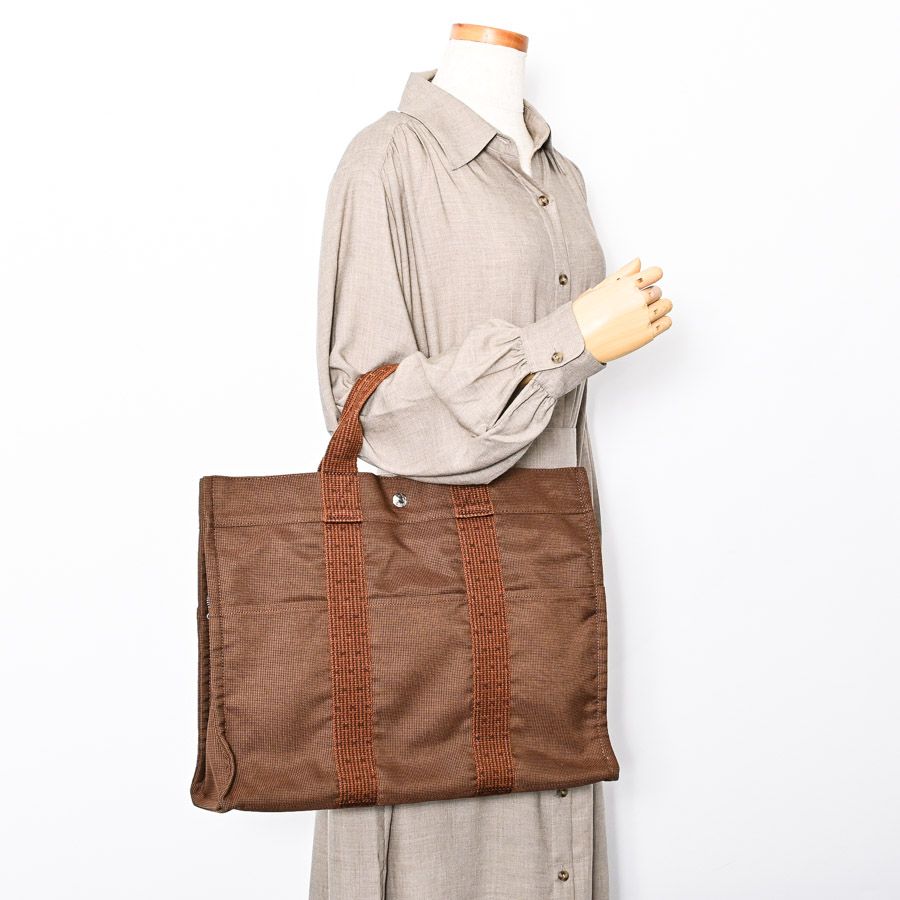 HERMES エルメス トートバッグ エールライントートMM - メルカリ