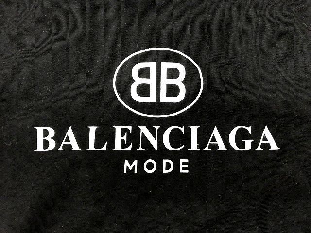 BALENCIAGA バレンシアガ ロゴTシャツ サイズS 504156 - メルカリ