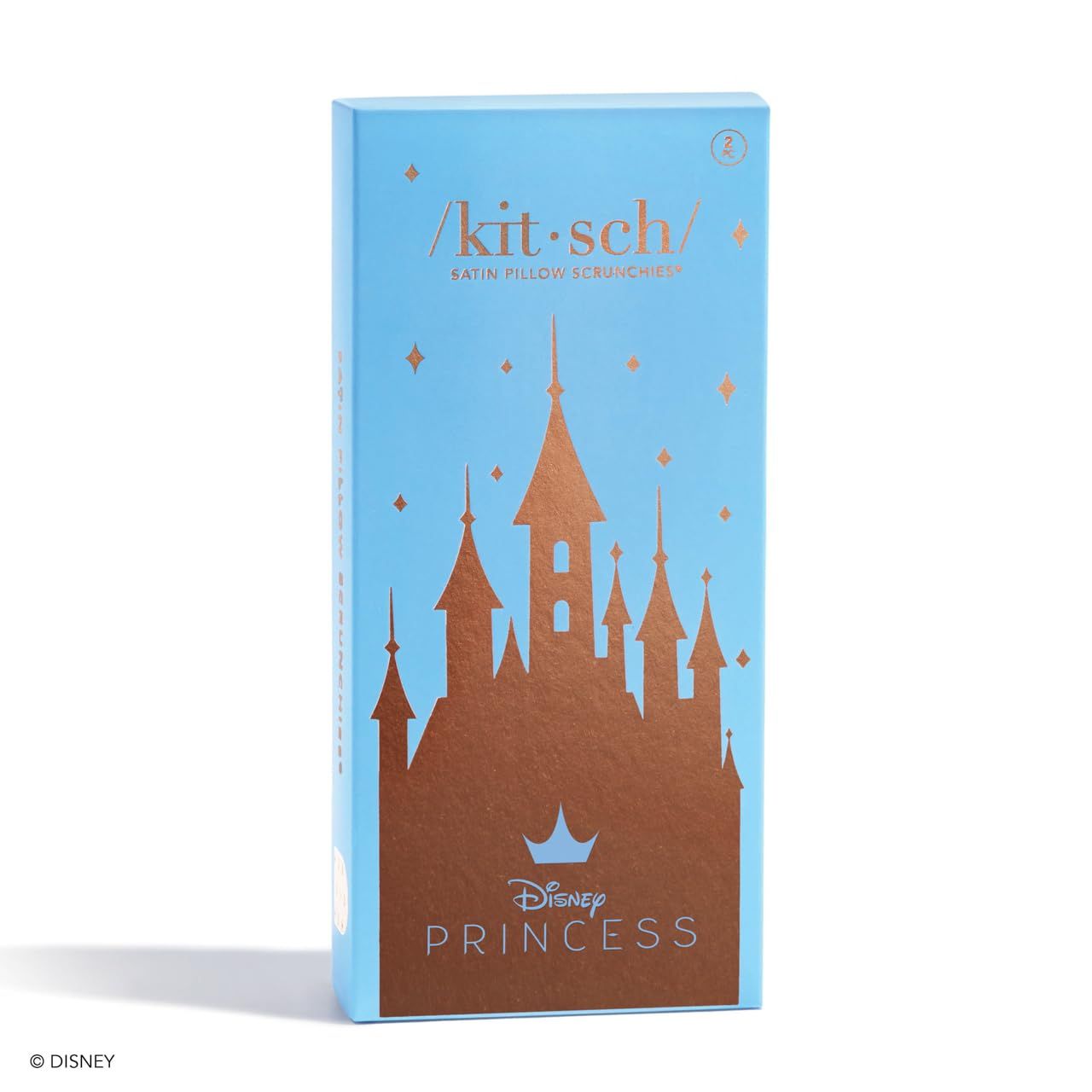 Disney x Kitsch サテン枕 ヘアクシュシュ 女性用 - シルクシュより 