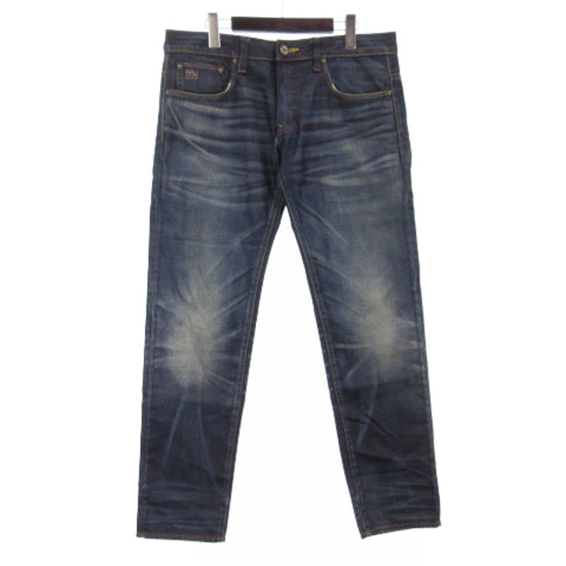 ジースターロウ G-Star RAW 3301 Slim Jeans スリム デニム パンツ ジーンズ コットン インディゴ W33