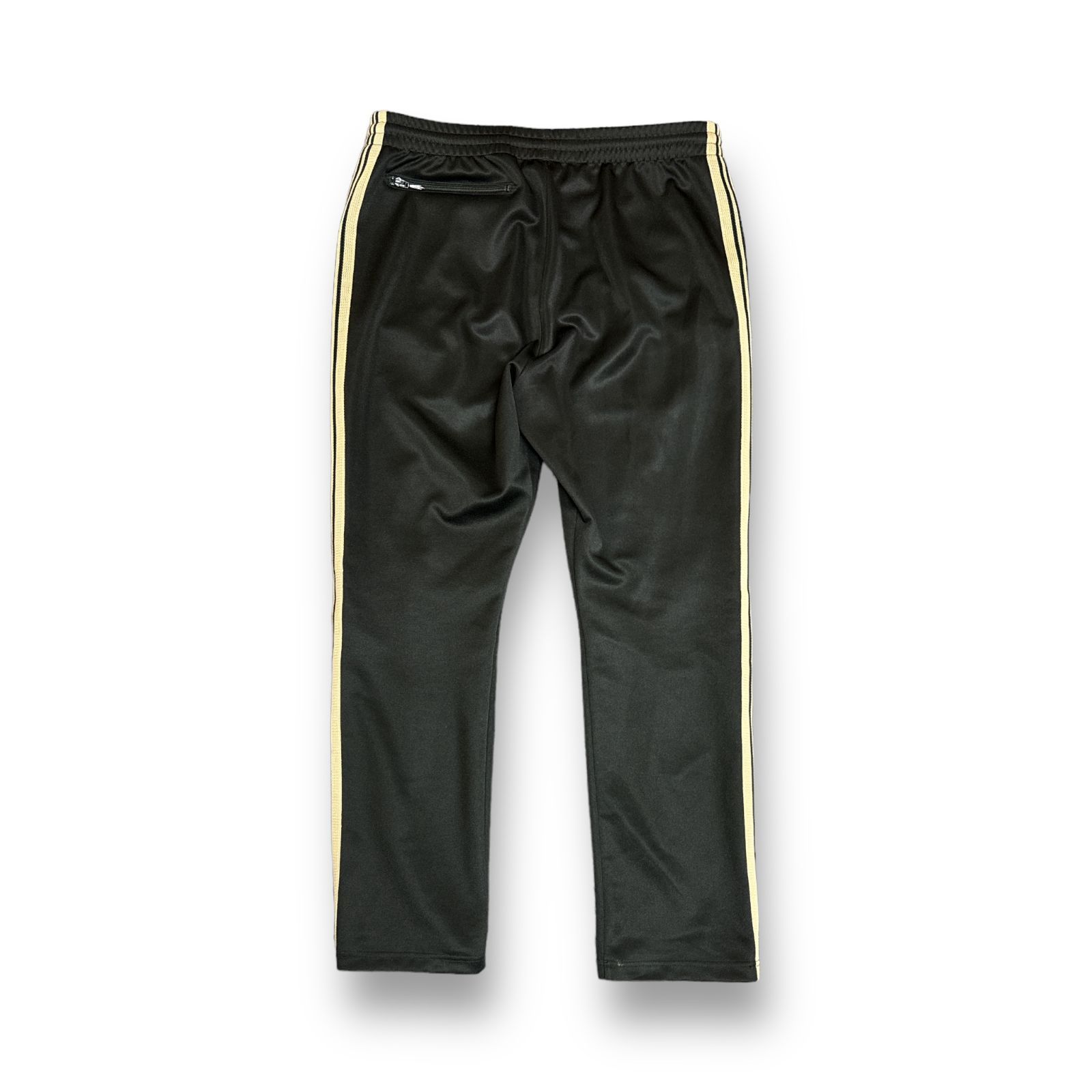 定価23100円 NEEDLES LHP別注 Track Pant - Poly Smooth トラックパンツ イージーパンツ ニードルス ニードルズ  NS1616 ブラック×ベージュ系 L 70769A3 - メルカリ