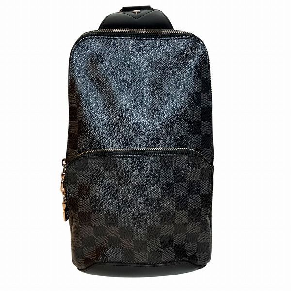 ルイヴィトン Louis Vuitton ダミエ グラフィット アヴェニュー スリング N41719 バッグ ショルダーバッグ メンズ