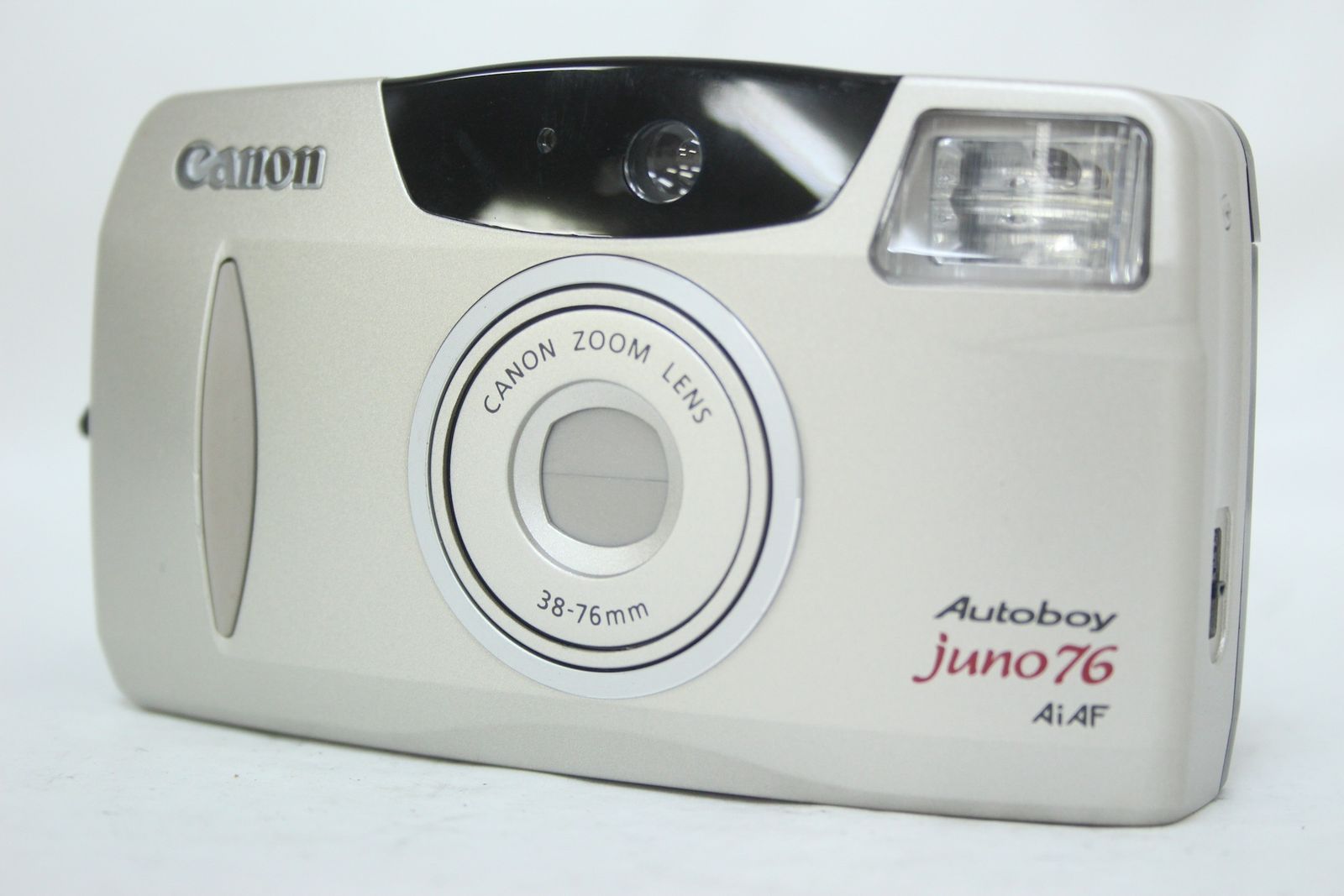 返品保証】 キャノン Canon Autoboy juno 76 38-76mm コンパクトカメラ