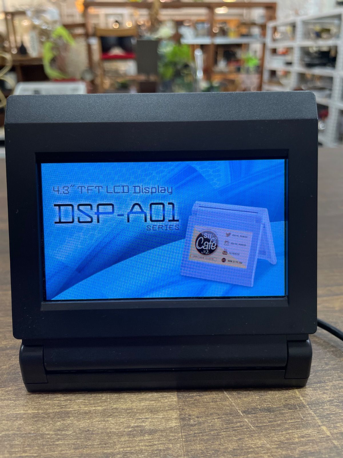 DSP-A01 ｜ セイコーインスツル カスタマーディスプレイ USB接続 ｜ エアレジ スマレジ対応