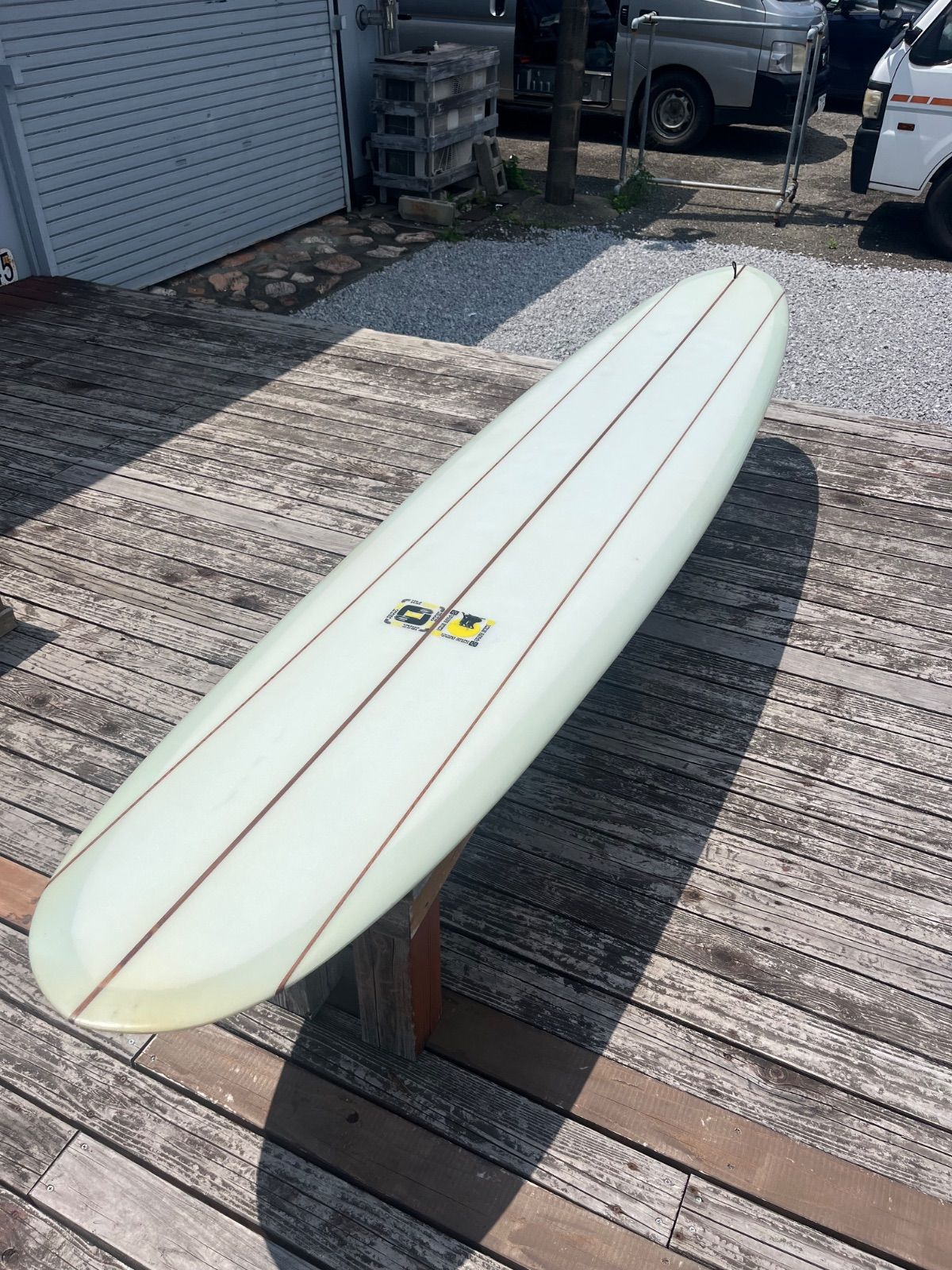 中古ロングボードシングルフィン　　9.4/23/3 中古ロングボードシングルフィン 9.4/23/3 シーコングオリジナル