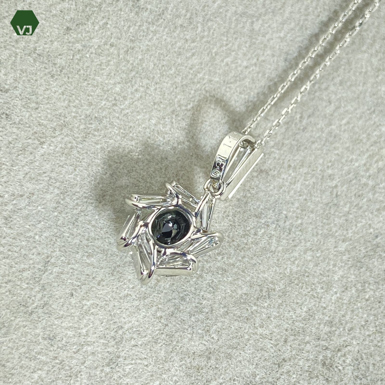 16-37】アレキサンドライト ダイヤモンド ネックレス 1.14ct D0.31ct 