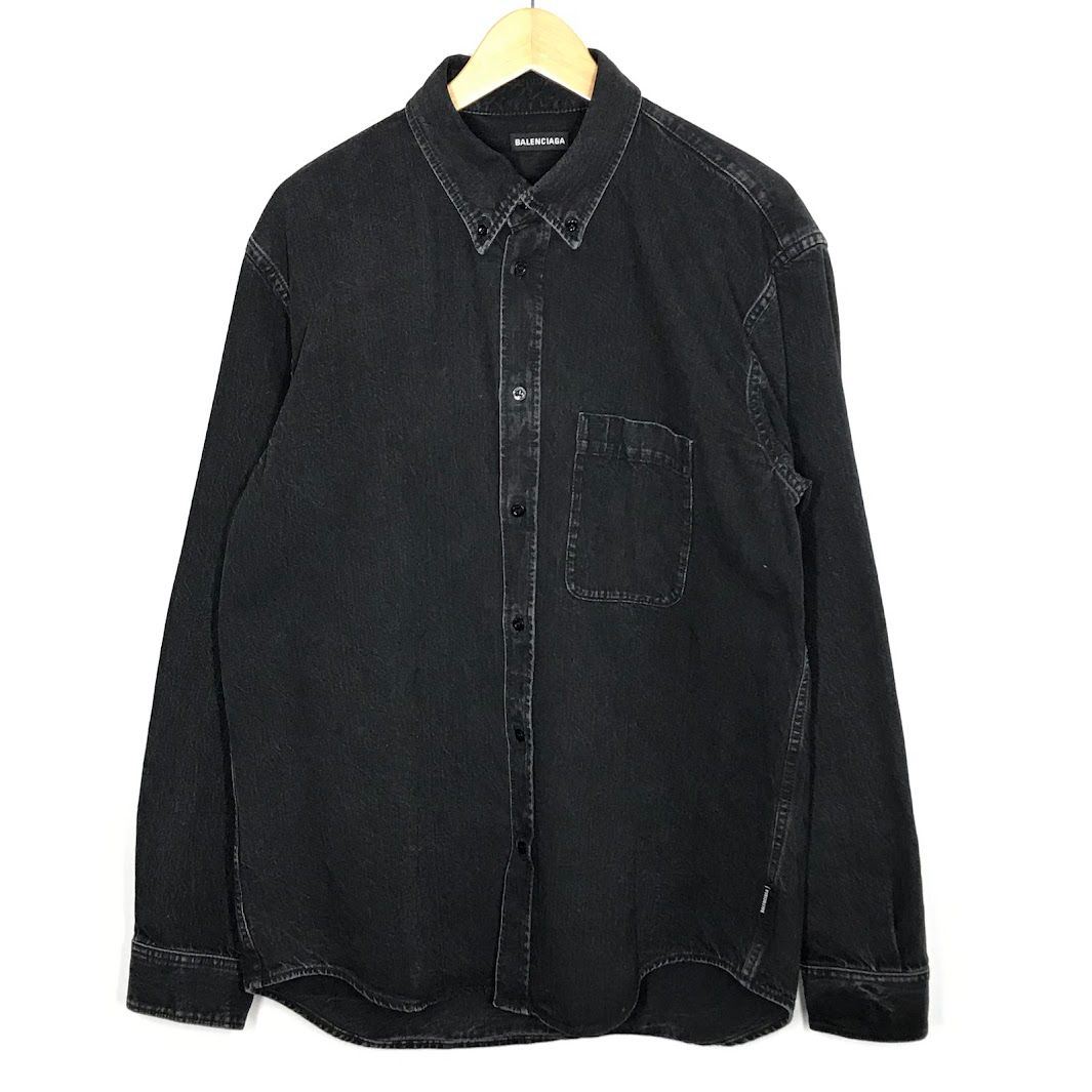 美品✨ バレンシアガ 長袖 シャツ デニム 中古・古着通販】BALENCIAGA (バレンシアガ) デニムシャツ