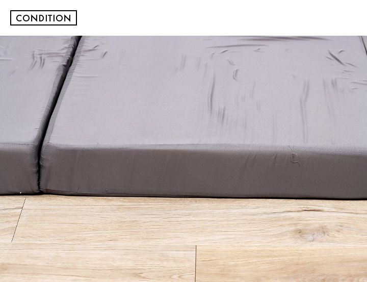 モデルルーム展示品 セミダブルサイズ 三つ折りボリュームマットレス 三つ折りマットレス 厚さ10cm USTAUSTRALIA_COM_AU