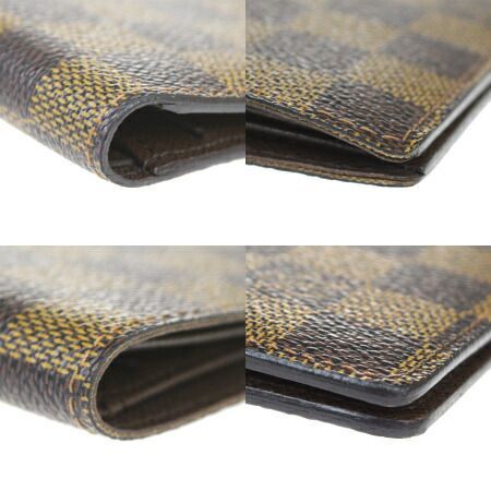 LOUIS VUITTON ルイ ヴィトン ポルトビエ ６カルトクレディ N61666 札入れ エベヌ 14057【中古】 r10808j 中古】 ルイヴィトン LOUIS VUITTON ポルトビエ 6カルトクレディ 二