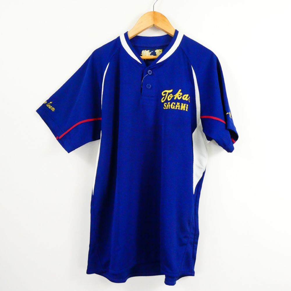 MIZUNO - 美品 MIZUNO ミズノ TOKAI SAGAMI 東海大相模 ユニフォーム 1点 ※表記なし ポリエステル100% 半袖 野球 ベースボール 練習着 甲子園 メンズ HU1475A90 美品 MIZUNO ミズノ TOKAI SAGAMI 東海大相模 ユニフォーム 1点