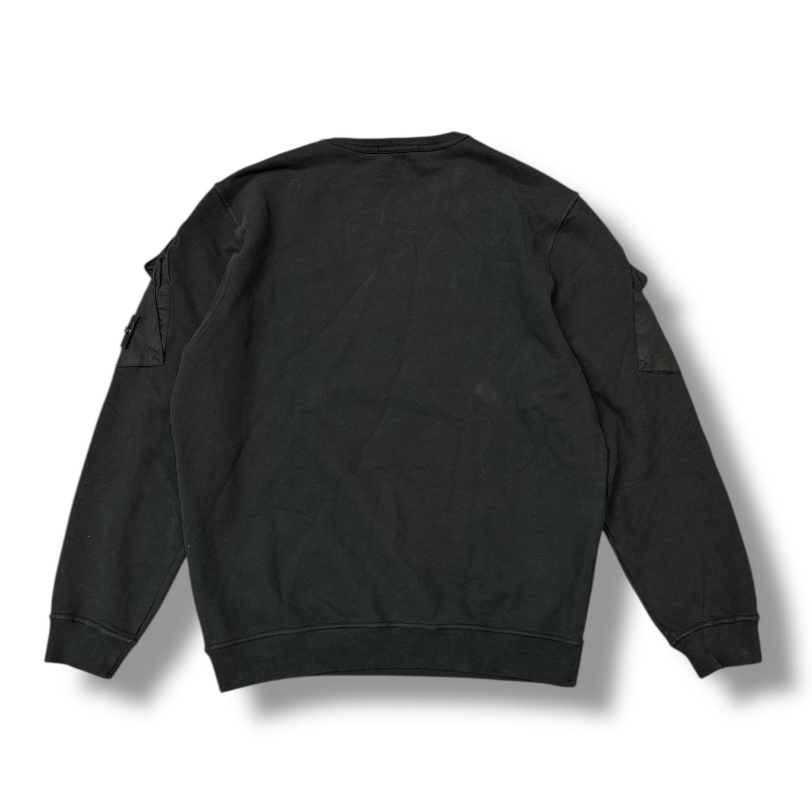 未使用品 STONE ISLAND 25AW BRUSHED ORGANIC COTTON FLEECE crewneck 