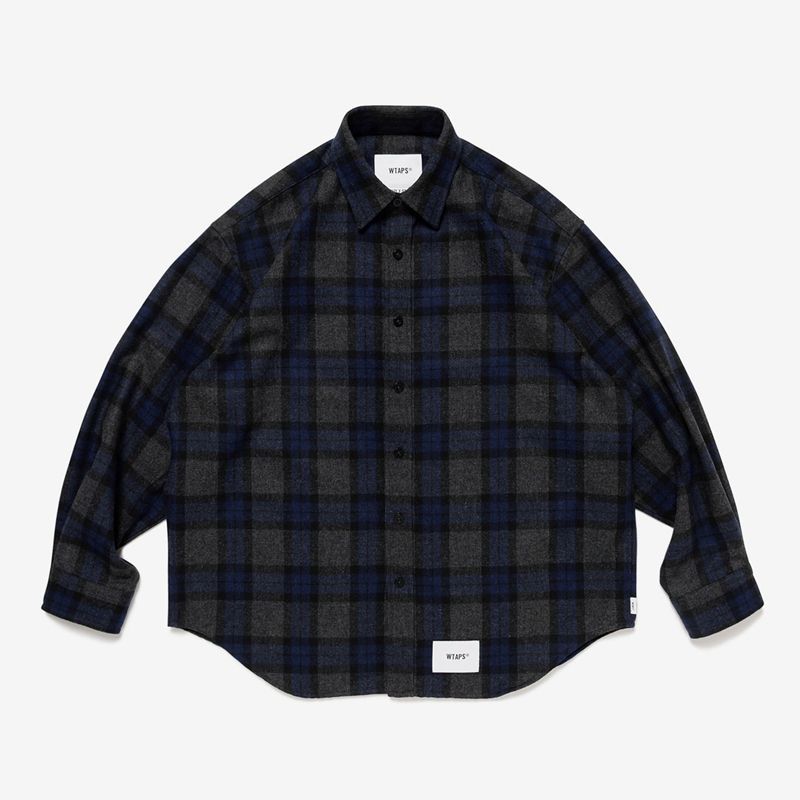 wtaps BLACKシャツ　221BRDT-SHM03 wtaps BLACKシャツ 221BRDT-SHM03