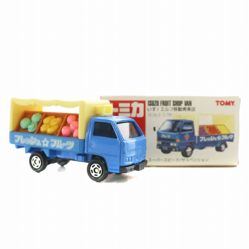 other - トミー TOMY 赤箱 No.90 いすゞ エルフ移動青果店 1/78 トミカ トミー TOMY 赤箱 No.90 いすゞ エルフ移動青果店 1/78 トミカ