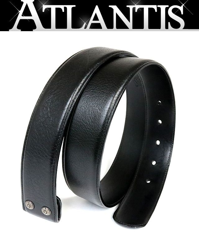 クロムハーツ レザーベルト 30 クロムハーツ サイズ:30 1.0 STRAP