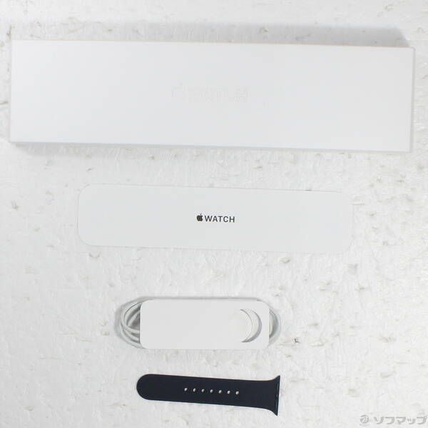 品質100％保証! 〔 品〕 Apple Watch Series 8 GPS Cellular 41mm グラファイトステンレススチールケース ミッドナイトスポーツバンド 262