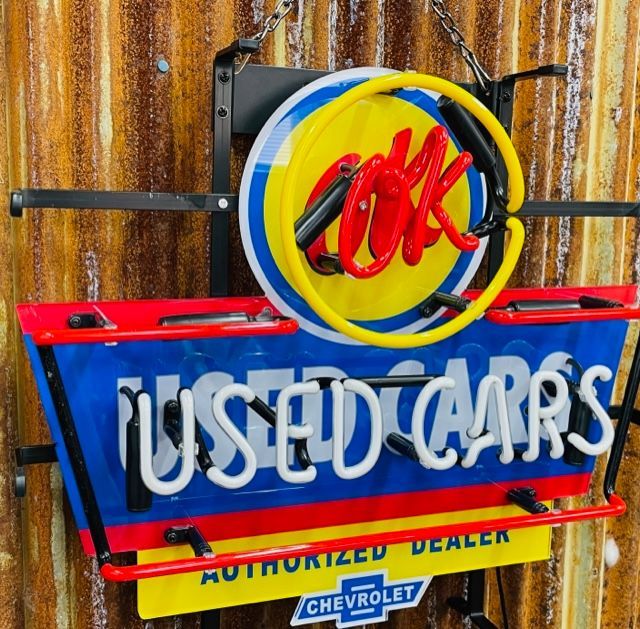 シボレー ネオンサイン アメ車 ガレージ USDM インテリア 室内装飾 雑貨