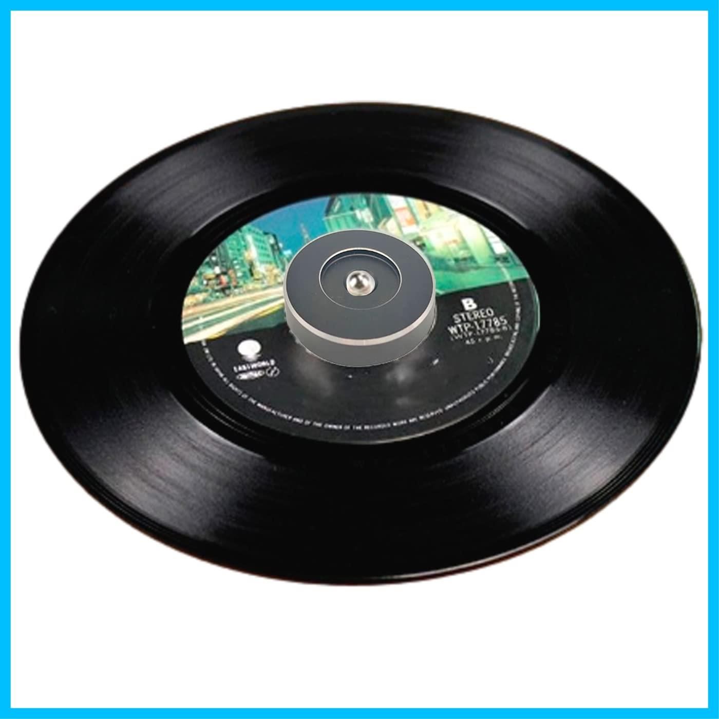 在庫処分】(ブラック) シングルレコード 45回転 ドーナツ盤 epアダプター 7インチ レコードアダプター  Capricho メルカリ