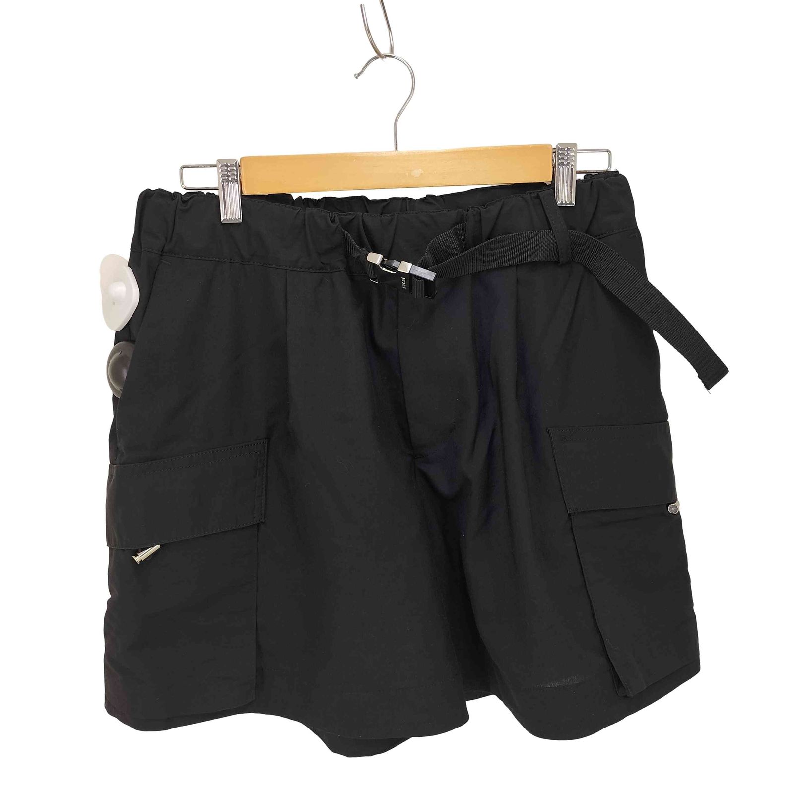 sacai ハーフパンツ Sacai ベルテッド ショートパンツ | ブラック | FARFETCH JP