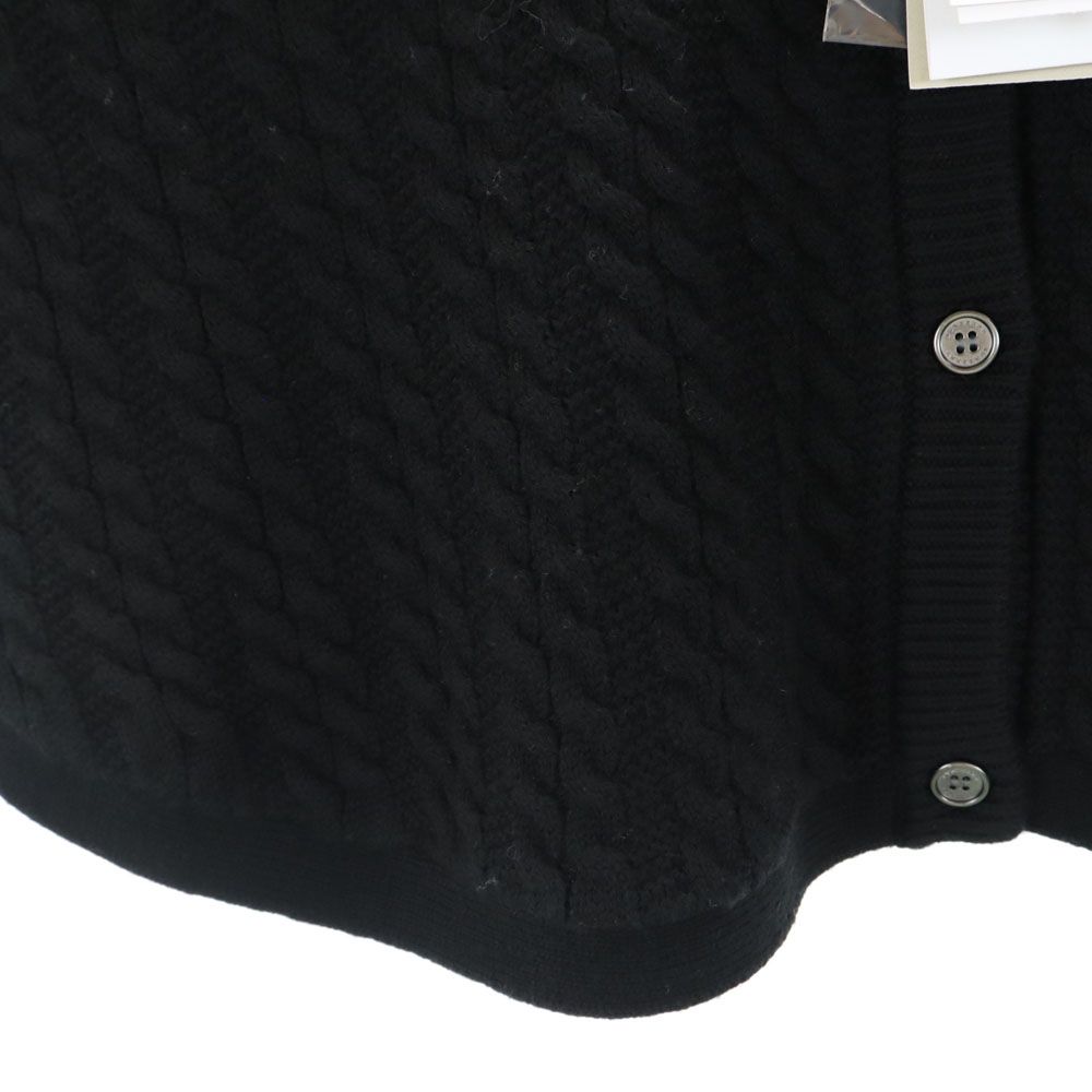 未使用 バーバリーチルドレン ウールブレンド 長袖 ポンチョ 18M-3Y